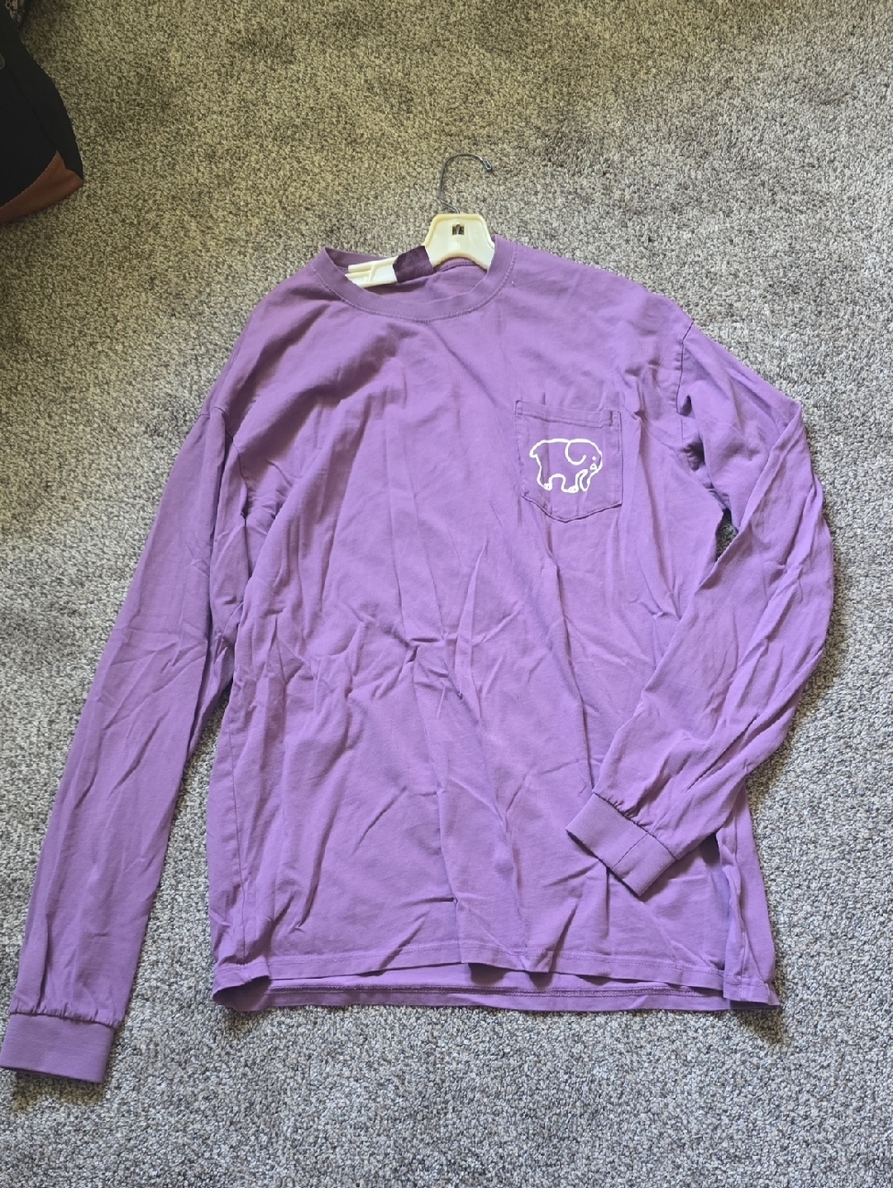 Ivory Ella Lavender Long Sleeve Tee